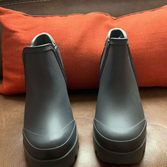 Hunter block boots size 9 gray - Picture 5 of 5